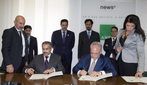 Firmato accordo fra ANSA e agenzia Kuwait KUNA